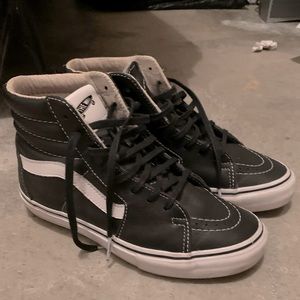 Vans sk8 hi leather